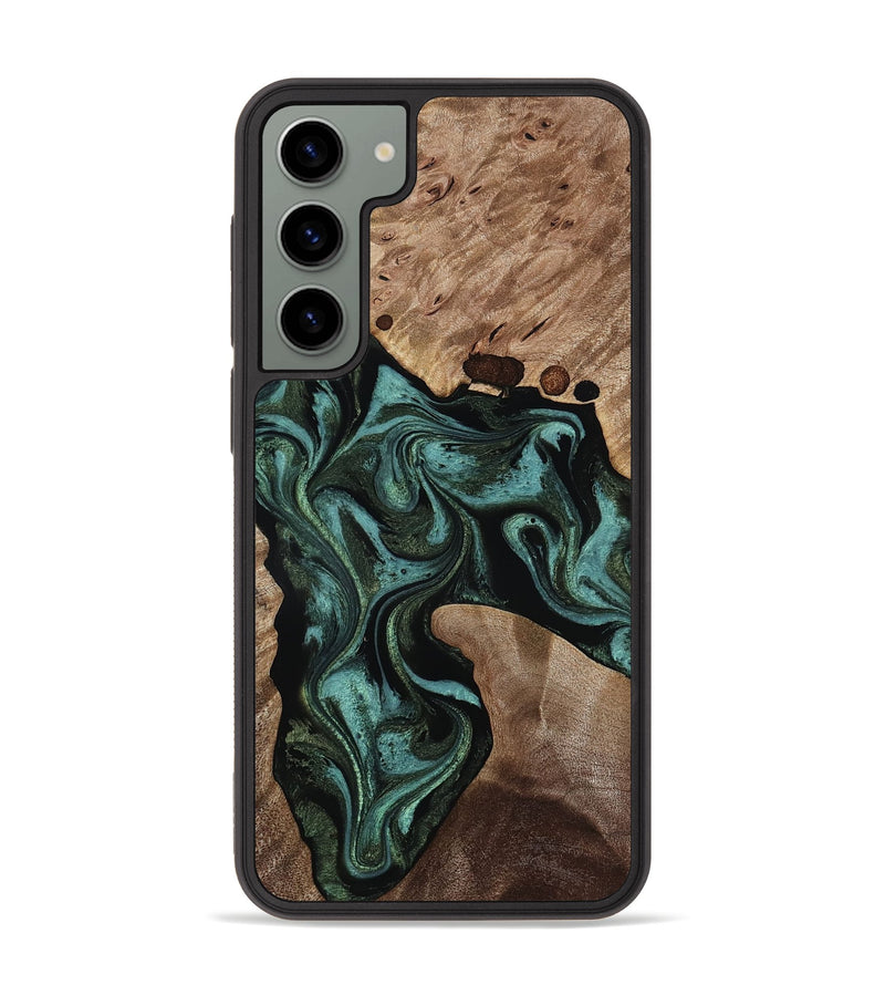 Galaxy S23 Plus Wood Phone Case - Jaxton (Green, 815811)