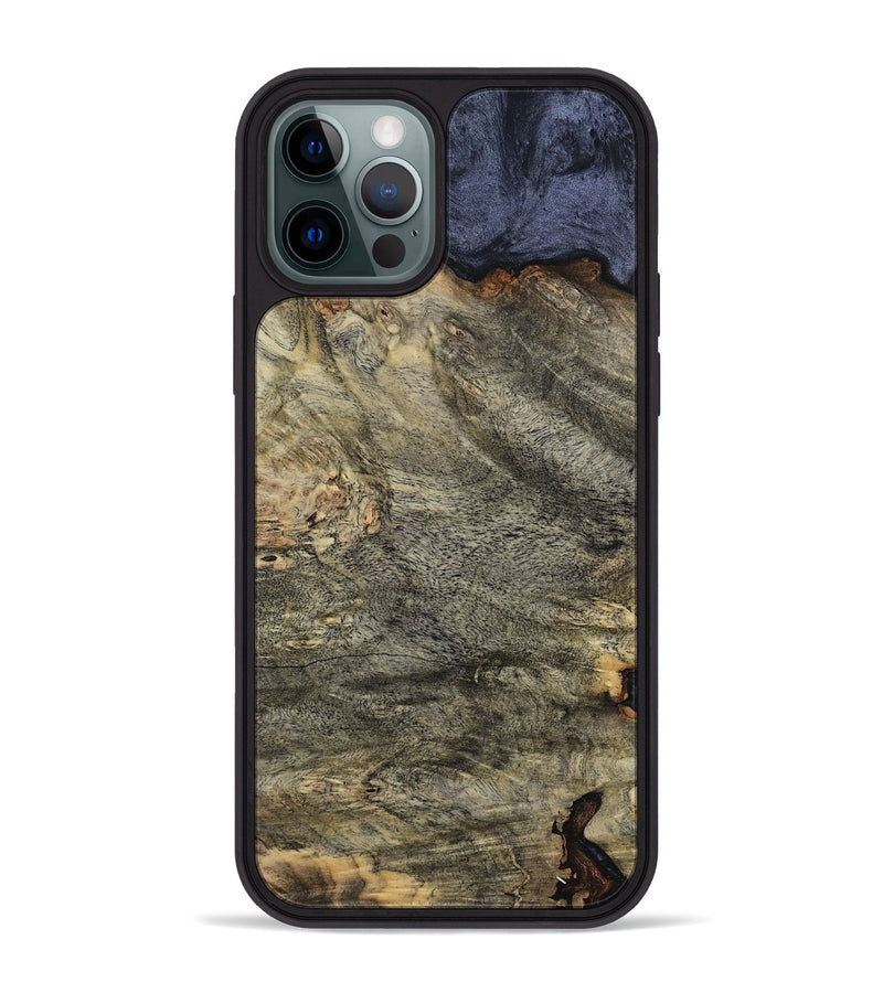 iPhone 12 Pro Max Wood Phone Case - Tricia (Wood Burl, 815815)