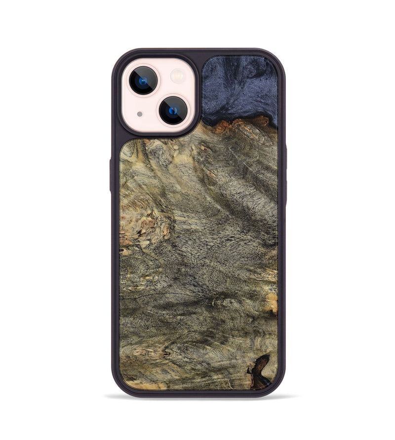 iPhone 14 Wood Phone Case - Tricia (Wood Burl, 815815)