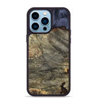 iPhone 14 Pro Max Wood Phone Case - Tricia (Wood Burl, 815815)