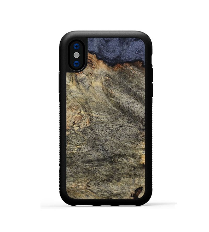 iPhone Xs Wood Phone Case - Tricia (Wood Burl, 815815)