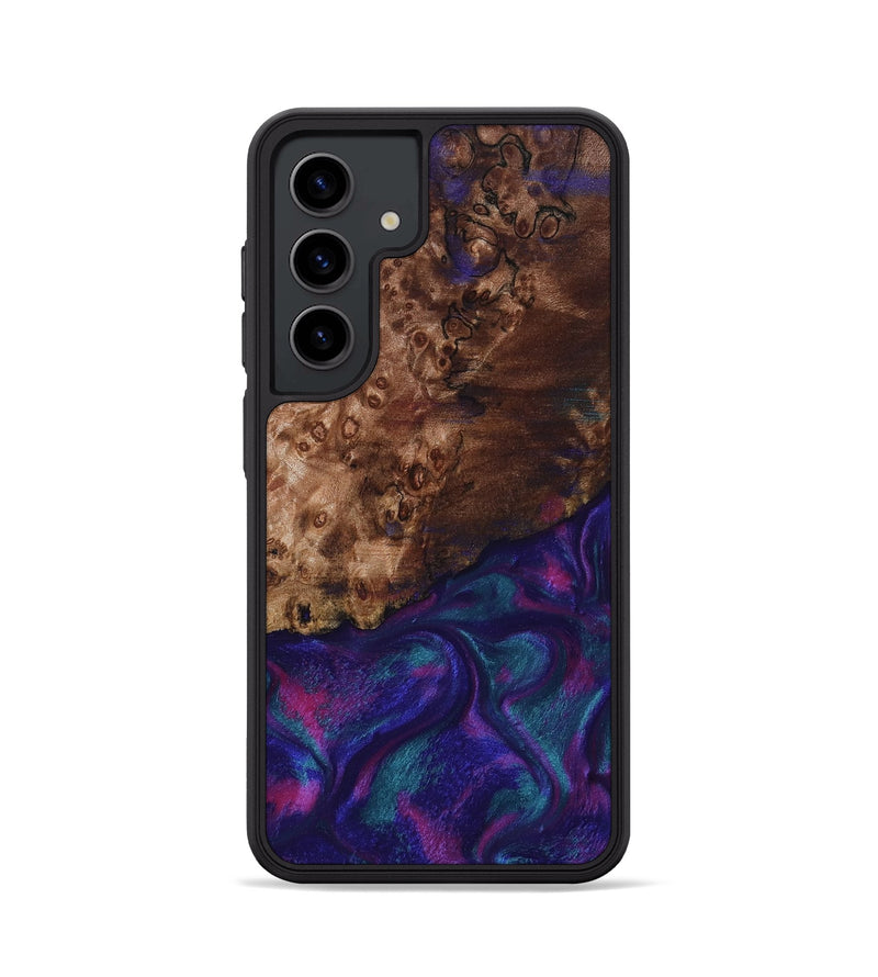 Galaxy S24 Wood Phone Case - Damari (Purple, 815817)