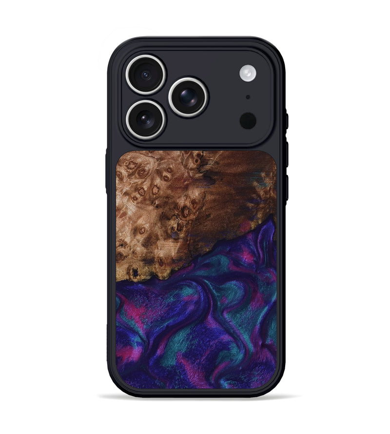 iPhone 17 Pro Wood Phone Case - Damari (Purple, 815817)