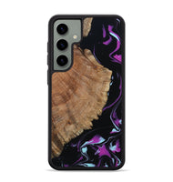 Galaxy S24 Plus Wood Phone Case - Hakeem (Purple, 815818)