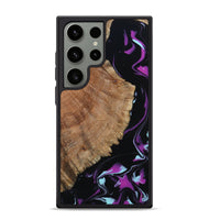 Galaxy S24 Ultra Wood Phone Case - Hakeem (Purple, 815818)