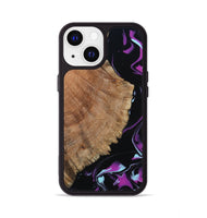 iPhone 13 Wood Phone Case - Hakeem (Purple, 815818)