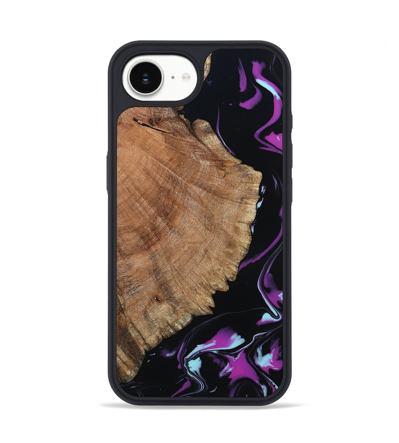 iPhone 17e Wood Phone Case - Hakeem (Purple, 815818)