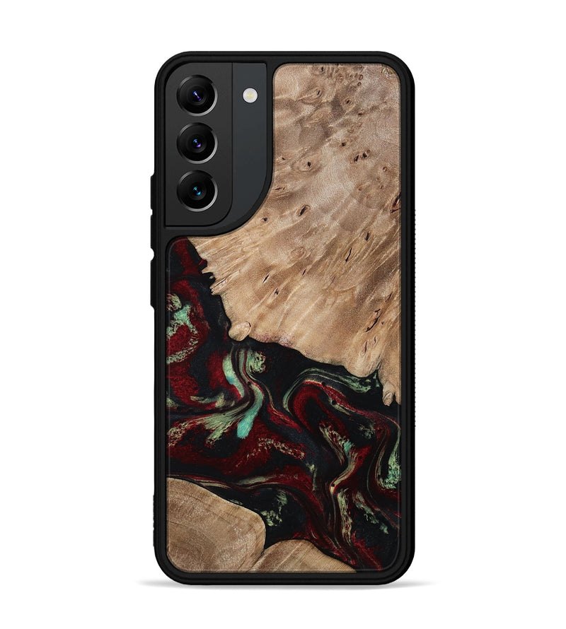 Galaxy S22 Plus Wood Phone Case - Trey (Red, 815820)