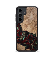 Galaxy S24 Wood Phone Case - Trey (Red, 815820)