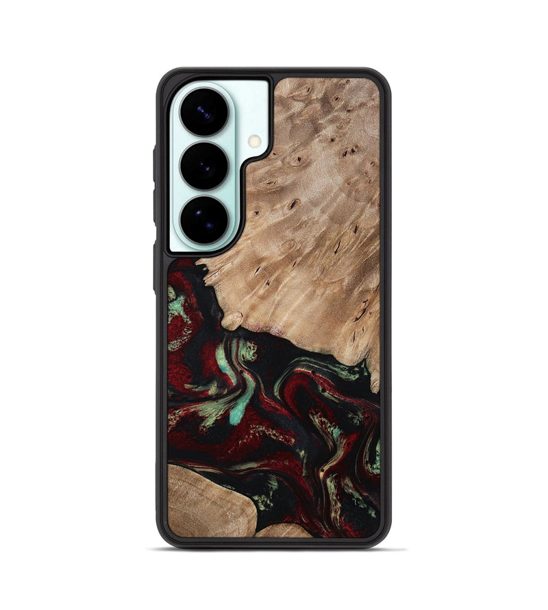 Galaxy S26 Wood Phone Case - Trey (Red, 815820)