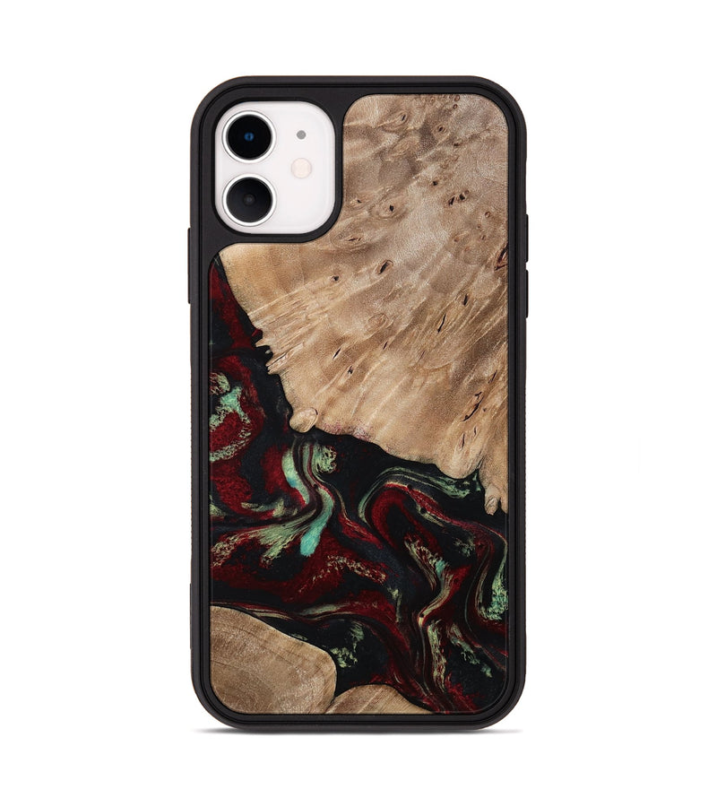 Wood iPhone 11 Cases | Unique + Colorful Resin - Carved Wood iPhone 11 Cases | Unique + Colorful Resin - Carved