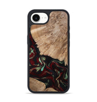 iPhone 16e Wood Phone Case - Trey (Red, 815820)