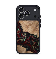 iPhone 17 Pro Wood Phone Case - Trey (Red, 815820)