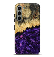 Galaxy S23 Plus Wood Live Edge Phone Case - Mack (Purple, 815822)