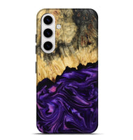 Galaxy S25 Plus Wood Live Edge Phone Case - Mack (Purple, 815822)