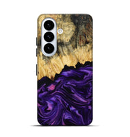 Galaxy S26 Wood Live Edge Phone Case - Mack (Purple, 815822)