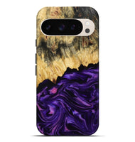 Pixel 10 Pro XL Wood Live Edge Phone Case - Mack (Purple, 815822)