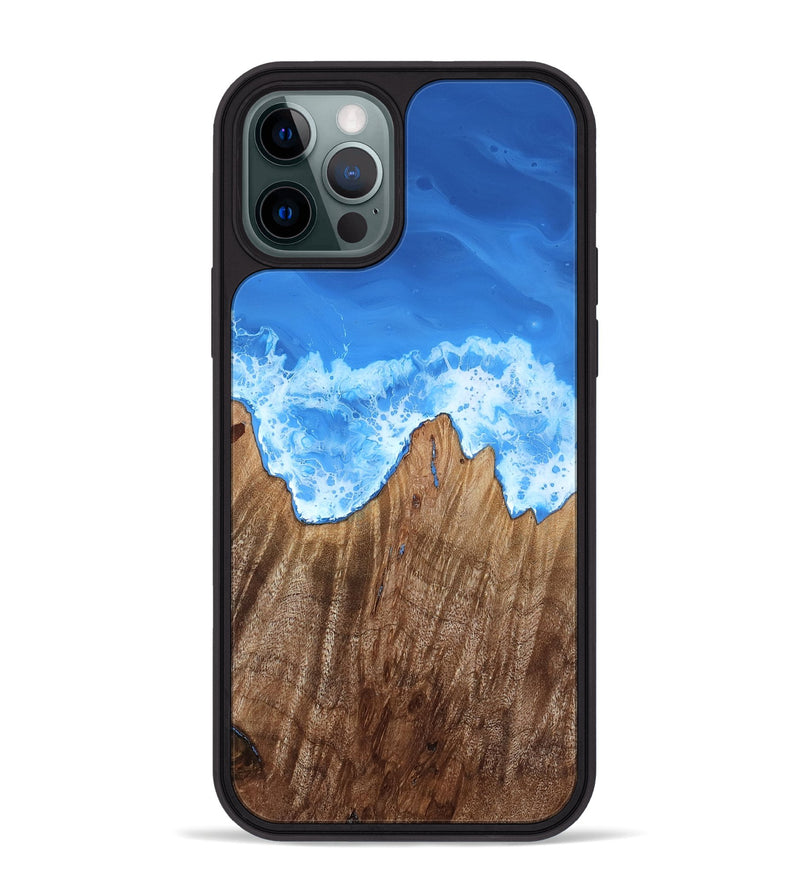 iPhone 12 Pro Max Wood Phone Case - Makena (Coastal, 815828)