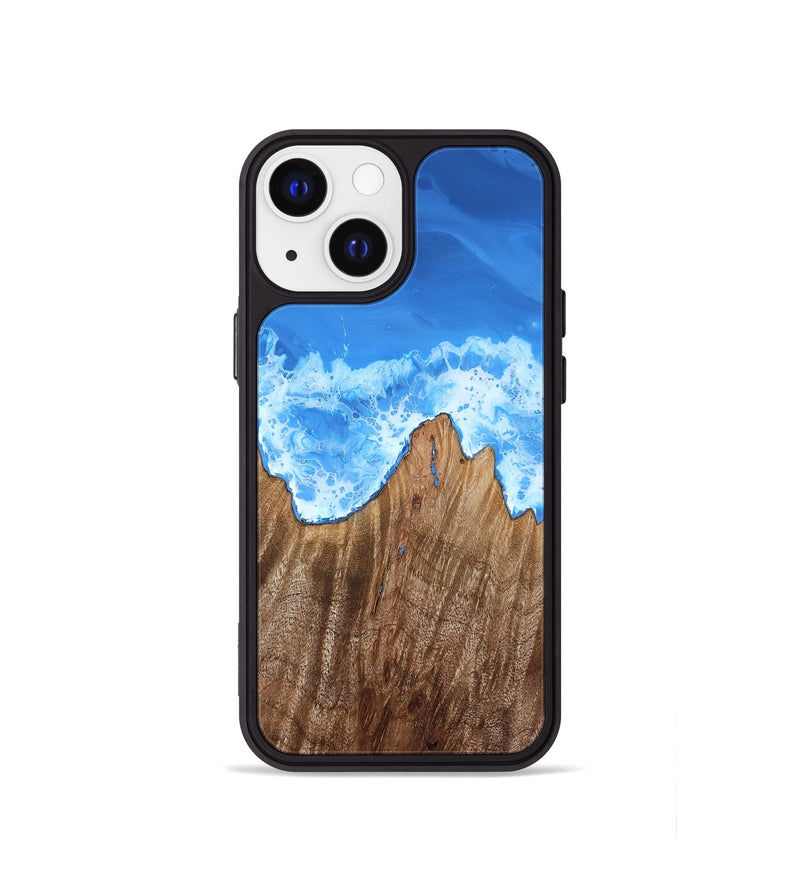 iPhone 13 mini Wood Phone Case - Makena (Coastal, 815828)