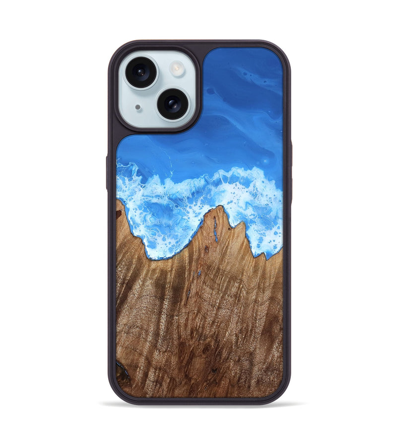 iPhone 15 Wood Phone Case - Makena (Coastal, 815828)