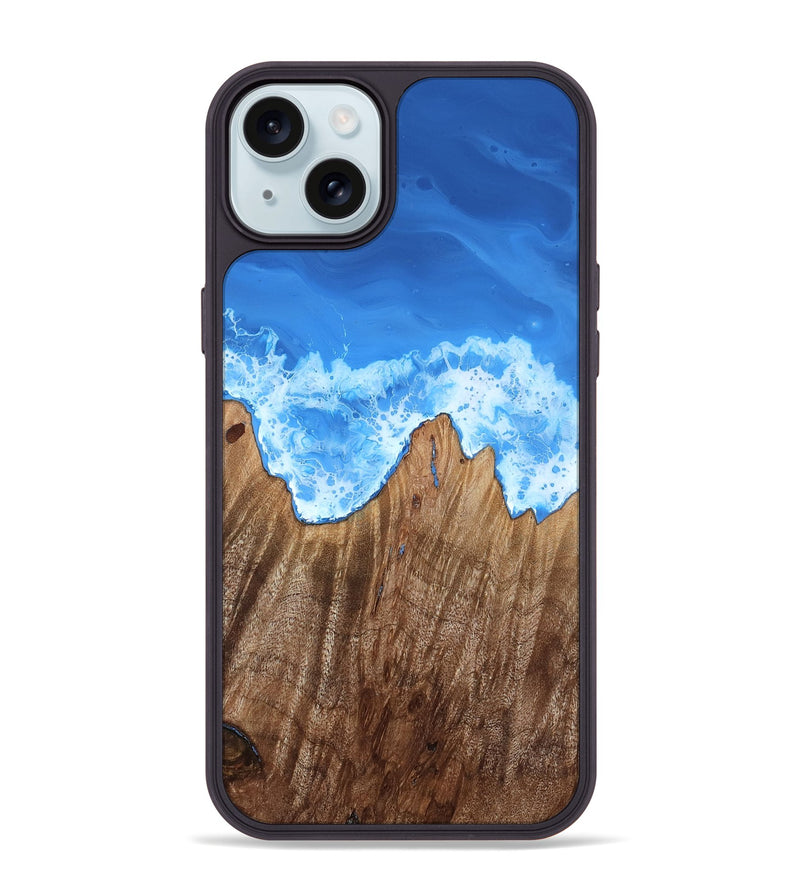 iPhone 15 Plus Wood Phone Case - Makena (Coastal, 815828)