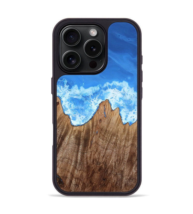 iPhone 16 Pro Wood Phone Case - Makena (Coastal, 815828)