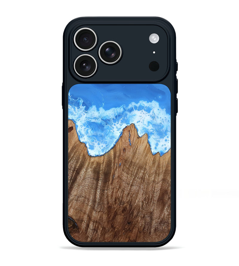 iPhone 17 Pro Max Wood Phone Case - Makena (Coastal, 815828)
