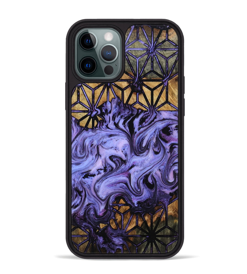 iPhone 12 Pro Max Wood Phone Case - Kamden (Pattern, 815833)