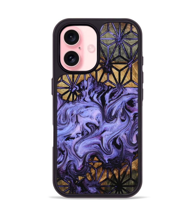 iPhone 16 Wood Phone Case - Kamden (Pattern, 815833)