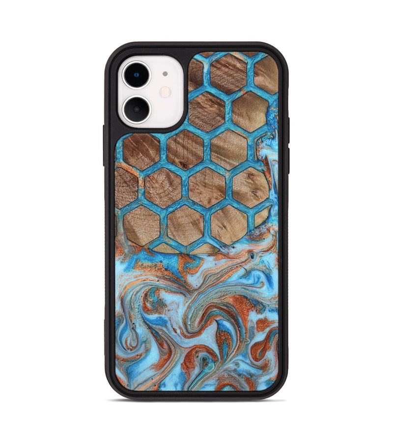 iPhone 11 Wood Phone Case - Matteo (Pattern, 815838)