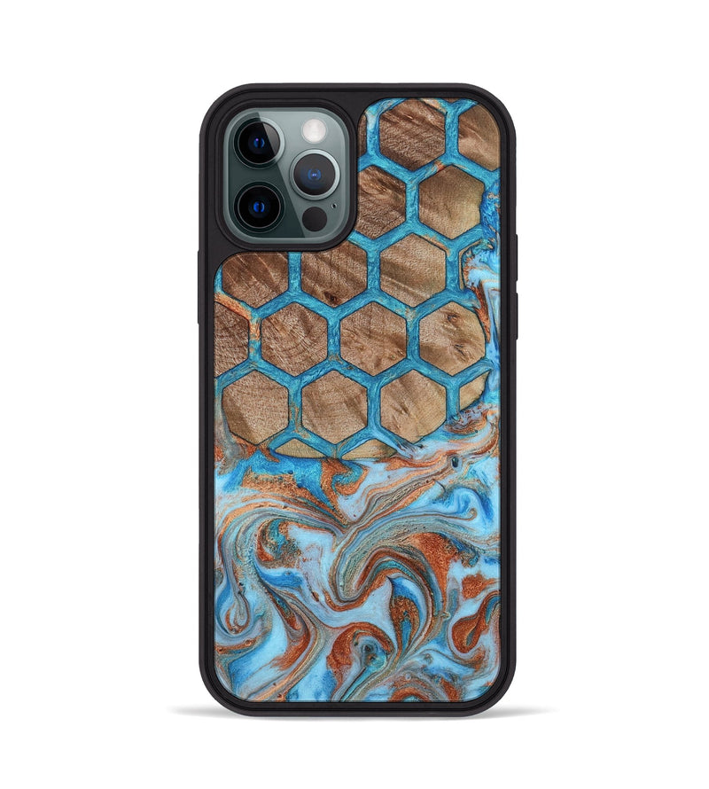 iPhone 12 Pro Wood Phone Case - Matteo (Pattern, 815838)