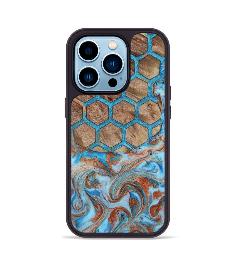 iPhone 14 Pro Wood Phone Case - Matteo (Pattern, 815838)