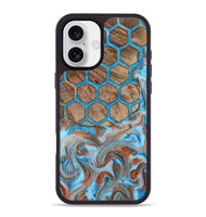 iPhone 16 Plus Wood Phone Case - Matteo (Pattern, 815838)