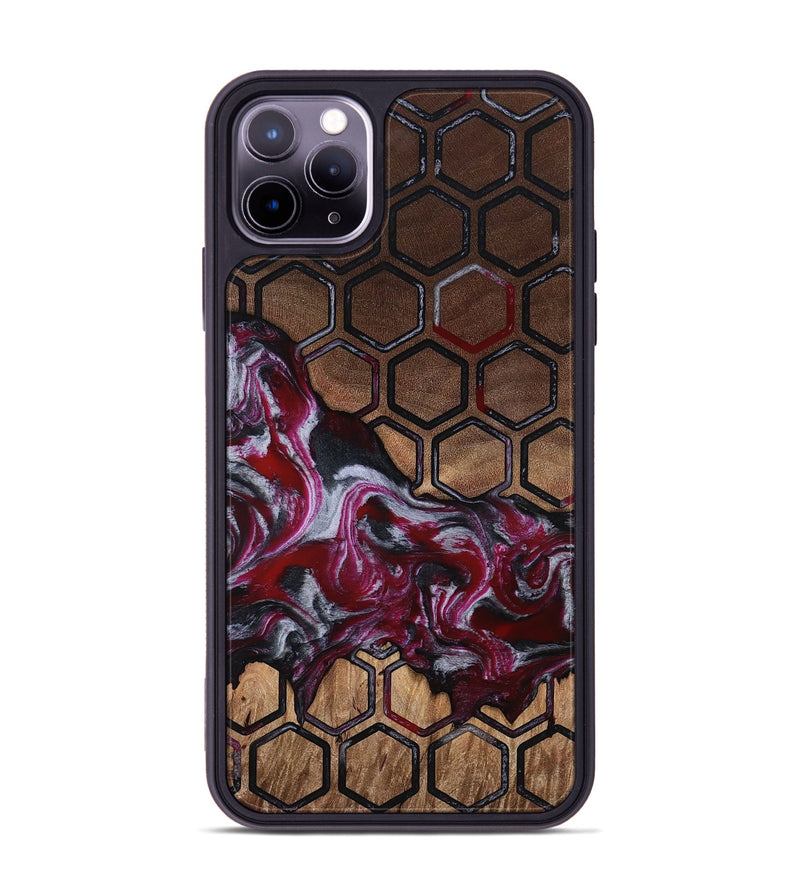 iPhone 11 Pro Max Wood Phone Case - Kye (Pattern, 815840)