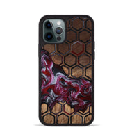 iPhone 12 Pro Wood Phone Case - Kye (Pattern, 815840)