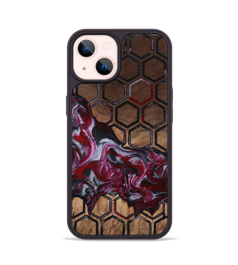 iPhone 14 Wood Phone Case - Kye (Pattern, 815840)