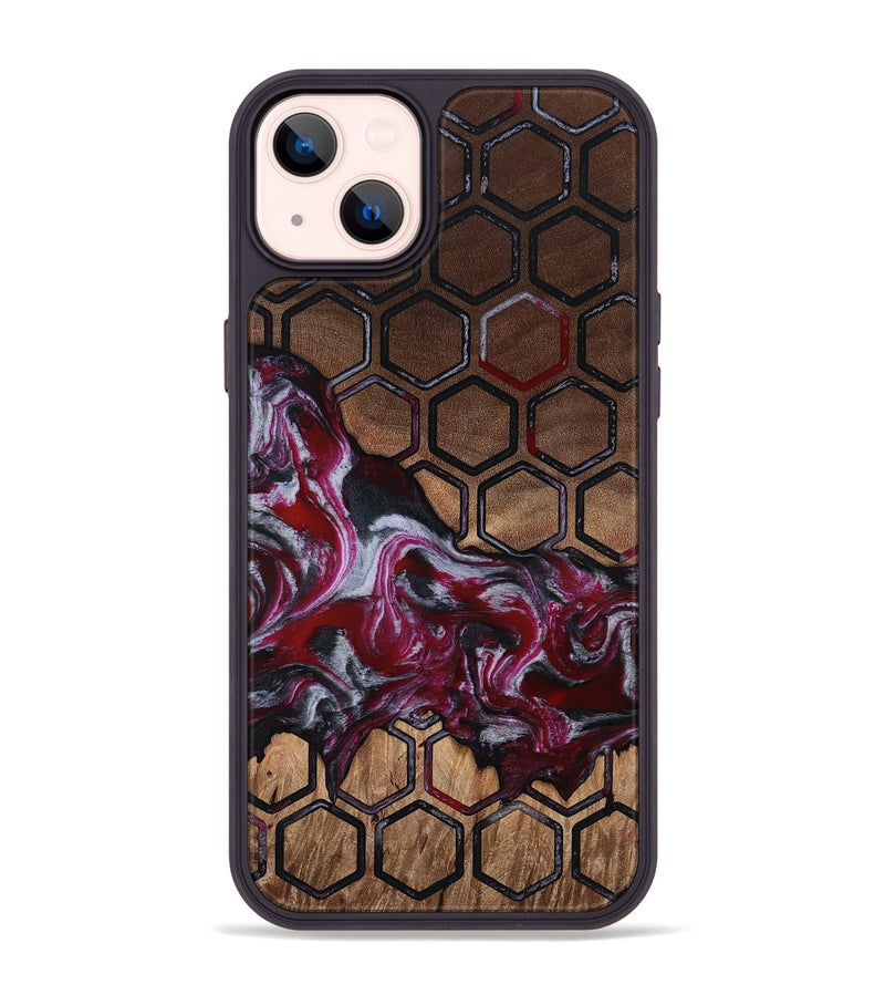 iPhone 14 Plus Wood Phone Case - Kye (Pattern, 815840)