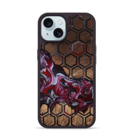 iPhone 15 Wood Phone Case - Kye (Pattern, 815840)