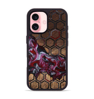iPhone 16 Wood Phone Case - Kye (Pattern, 815840)