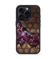 iPhone 16 Pro Wood Phone Case - Kye (Pattern, 815840)