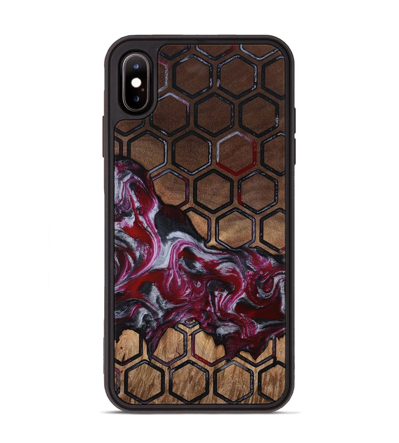 iPhone Xs Max Wood Phone Case - Kye (Pattern, 815840)