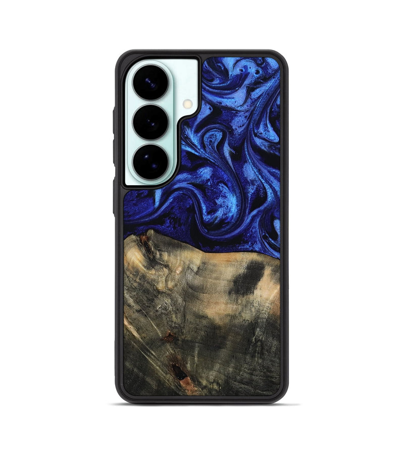 Galaxy S26 Wood Phone Case - Jaidyn (Blue, 815842)