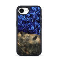 iPhone 17e Wood Phone Case - Jaidyn (Blue, 815842)