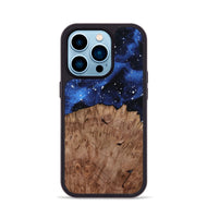 iPhone 14 Pro Wood Phone Case - Dashawn (Cosmos, 815851)