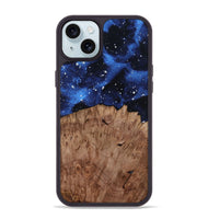 iPhone 15 Plus Wood Phone Case - Dashawn (Cosmos, 815851)
