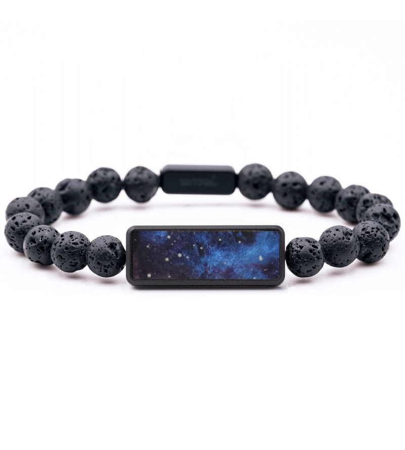 Lava Bead ResinArt Bracelet - Joseph (Cosmos, 815943)