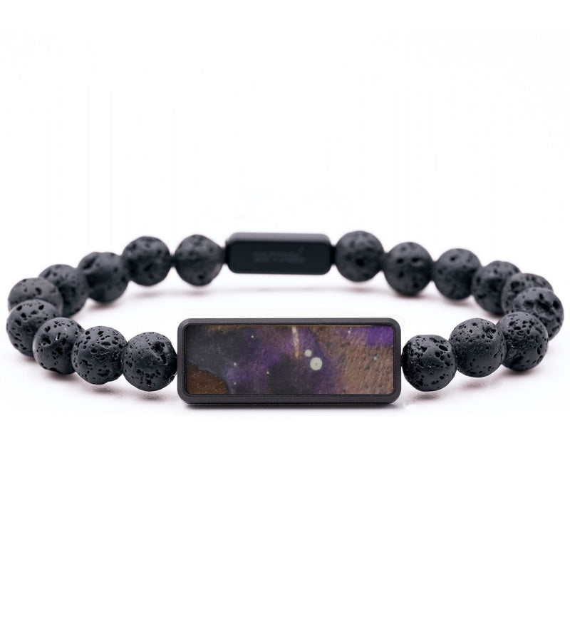 Lava Bead ResinArt Bracelet - Owen (Cosmos, 815948)
