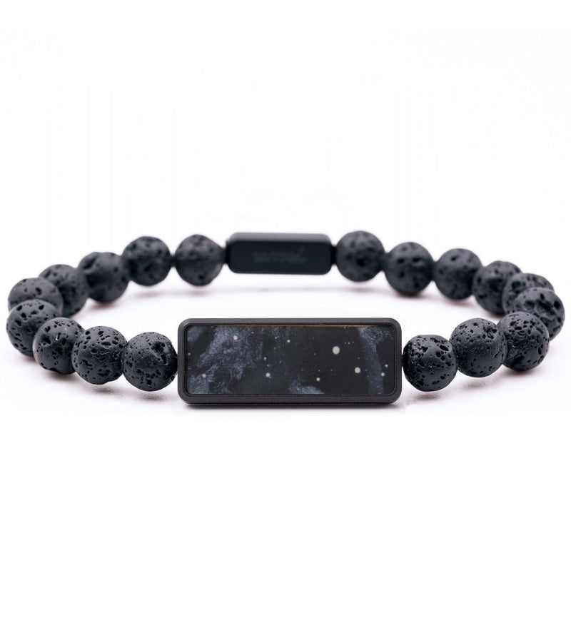 Lava Bead ResinArt Bracelet - Melba (Cosmos, 815953)