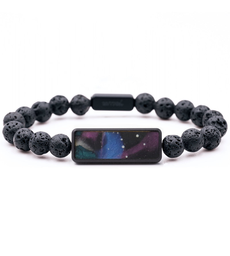 Lava Bead ResinArt Bracelet - Brody (Cosmos, 815958)