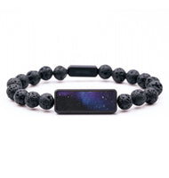 Lava Bead ResinArt Bracelet - Chad (Cosmos, 815959)